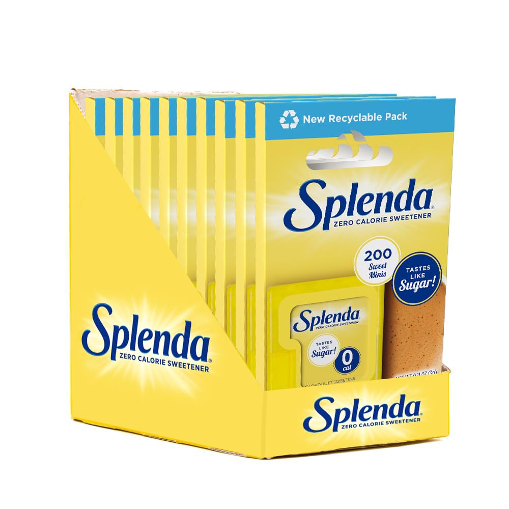 Splenda Minis 분해 가능한 정제, 200-Count (12의 평균 팩)
