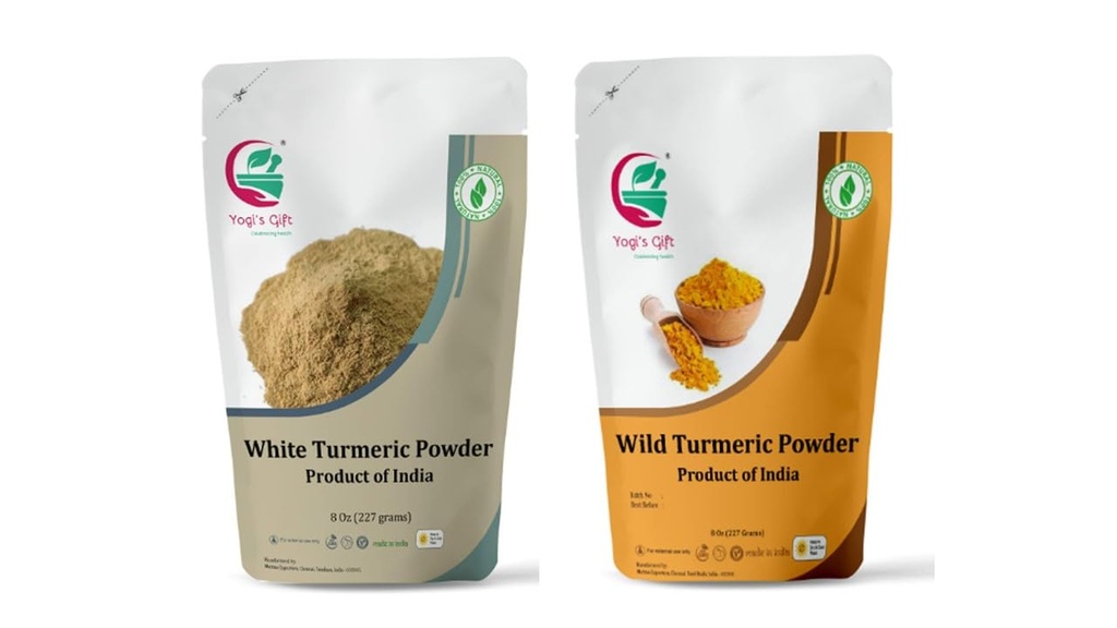 멀티 팩 | White Turmeric Powder + Wild Turmeric Powder for 번들 ...