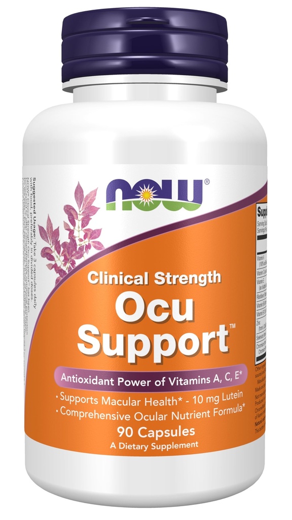 지금 보충 교재, Ocu SupportTMwith FloraGLO® Lutein, 플러스 비타민 A, C 및 E, 90 Veg 캡슐