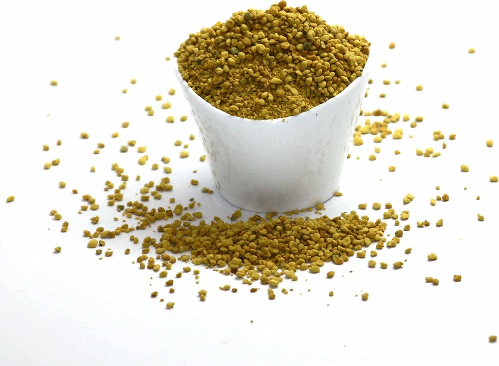 BEE Pollen 100% 순수한 자연적인 비 가공된 비 오염 과립 (5 lbs)