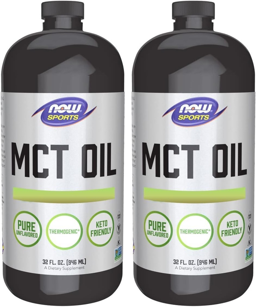 이제 식품 MCT 100 % 오일, 32 fl oz (팩 2)