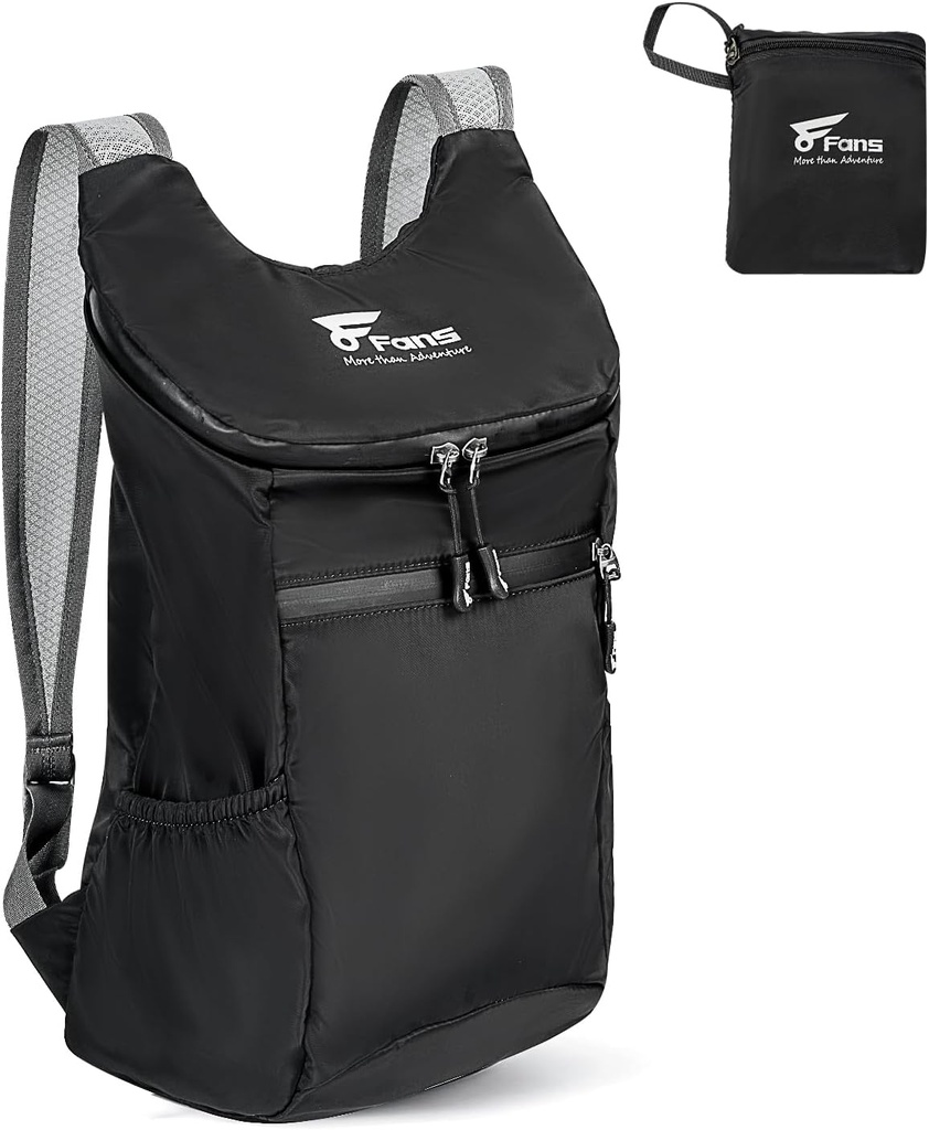 8 팬 12L/20L 하이킹 책가방, 방수 Packable 여행 Daypack-Lightweight 뒤 팩 옥외 Foldable Rucksack (12L)