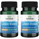 Swanson Lutein Esters - Lutemax 6 mg 100 Sgels (2 팩)을 특징으로