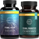 Primal Harvest Probiotics & Vision는 Lutein, Zeaxanthin Bundle과 여성 및 남성 비전 및 아이 지원 Complex에 대한 보조 식품입니다.