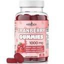 NEW AGE Cranberry Gummies Urinary Tract Health Gummies 1000mg - Bladder, Kidney, UTI 지원 - 채식주의자 (Cranberry 60 Gummies)