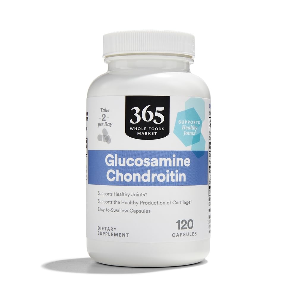 전체 식품 시장의 365, 글루코사민 Chondroitin, 120 캡슐