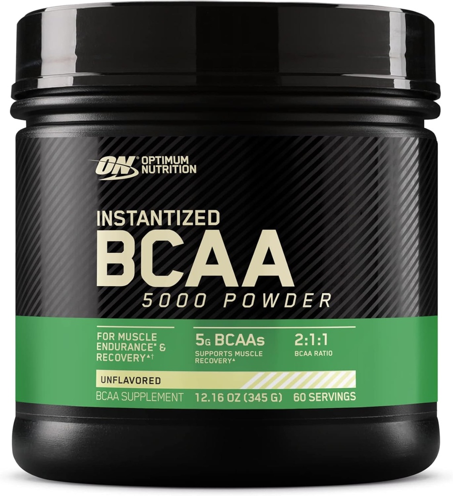 최적 영양 즉시 처리된 BCAA 5000mg 분말, 비염, 친절한 Keto, 60의 서빙