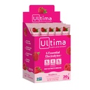 Ultima Replenisher, Electrolyte Hydration 음료 혼합, 라즈베리, 20 카운트 Stickpacks 상자 - 설탕 무료, 0 칼로리, 0 캐비티 - 글루텐 - 무료, 케토, 비 GMO, 비건
