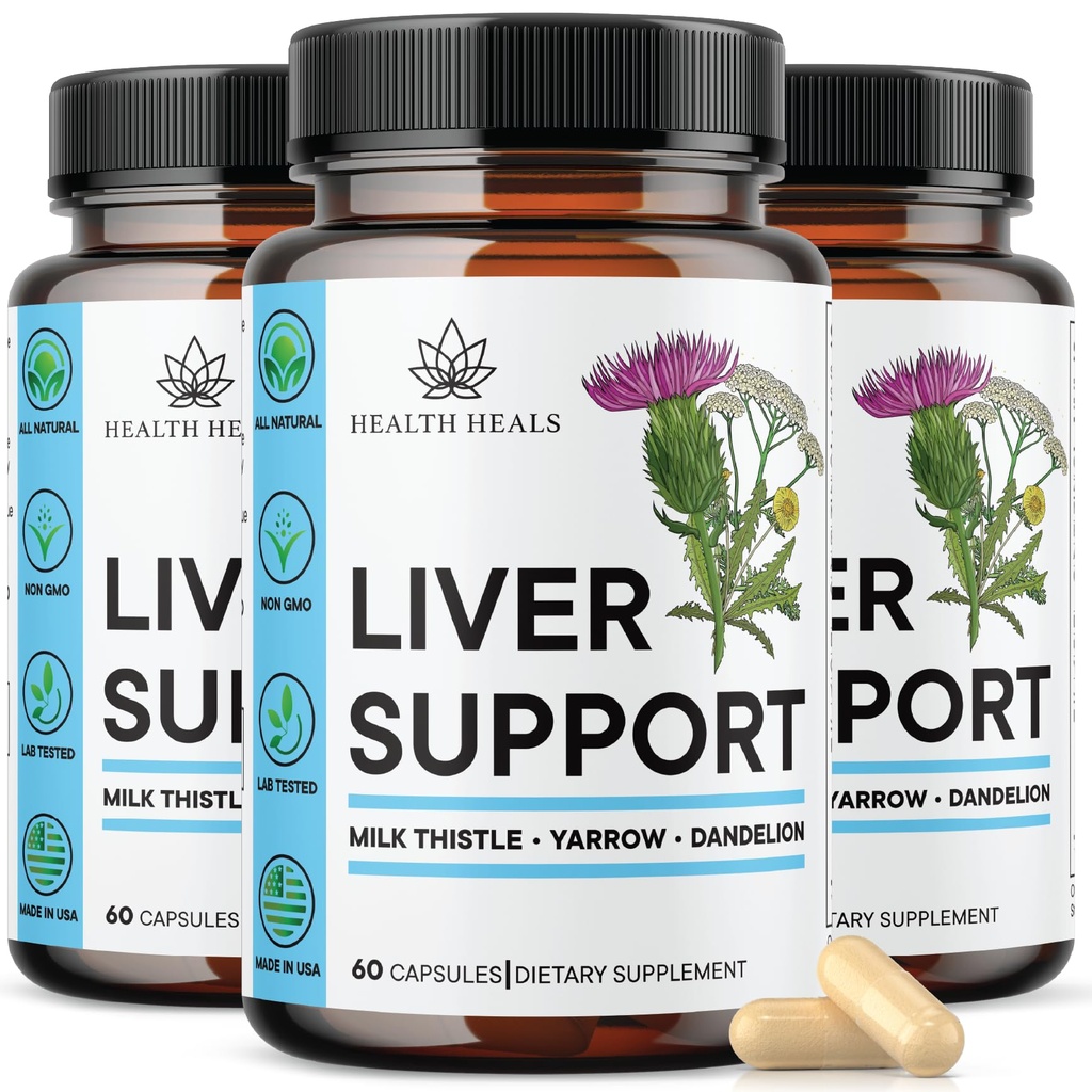 Liver Cleanse & Repair Formula - 밀크 이틀 댄 델리온 뿌리 심황, Liver 건강을위한 Artichoke 추출 - 180 조사