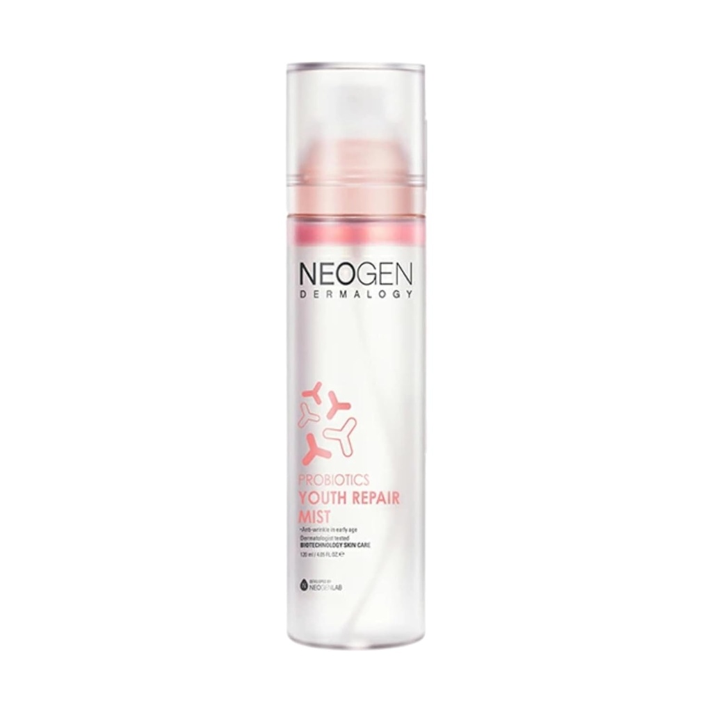 [K-Beauty] Neogen Dermalogy Probiotics 청소년 수리 미스트 | Gentle Hydrating Face Mist w/Superprobiotics Collagen, Niacinamide & Ceramides 4.05 fl oz