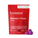 HumanN SuperBeets 두뇌는 기억과 초점 Chews, 정신 건강, 임상적으로 장식 된 Nootropics, Resveratrol 보충 플러스 Beet 뿌리 분말, Blueberry 석류 풍미, 30 카운트를 보충합니다
