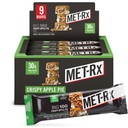 MET-Rx 큰 100 Colossal Protein Bar, 크리스피 애플 파이 식사 교체 바, 9 개