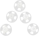 보청기 귀 조각 열기 돔 6mm 5-Pack 안락한 PSAP (개인적인 건강한 증폭기 제품) 키트 귀 팁 보이지 않는, 열려있는 공기 (오픈 적합)를 위해 완벽한, RIC를 제외하고