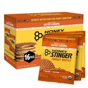 꿀 Stinger 유기 글루텐 자유로운 소금물 Caramel 와플, 운동, 내구시간 및 성과를 위한 에너지 Stroopwafel, 가정 & 체육관, 전 & 포스트 운동, 16 와플의 상자, 16.96 Oz를 위한 스포츠 영양