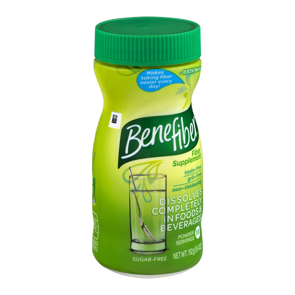 Benefiber 분말 설탕 무료 38 서빙, 5.4 Ounce