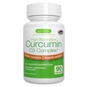 Igennus Advanced Curcumin C3 Complex, 300% Greater Absorption & Rapid Uptake, 95 % 표준화 된 추출물, 90 서빙, 깨끗한 라벨, Vegan Supplement, 1 일, 90 캡슐