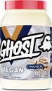 GHOST Vegan Protein Powder, Cinnabon - 2lb, 20g 단백질 - 식물 기반 완두콩 & 유기 호박 단백질 - 포스트 운동 & 영양 쉐이크, 스무디, & 굽기 - Soy & 글루텐 - 무료