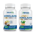 자연적인 치료 실험실 뭉치: 프리미엄 Monolaurin 600mg + L 리진 + Monolaurin 1:1 비율