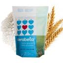 Cerabeta Barley Beta-Glucan 매일 보충교재 분말, 4-in-1 자연적인 섬유, 단 하나 성분, 설탕 자유로운, 비 GMO.