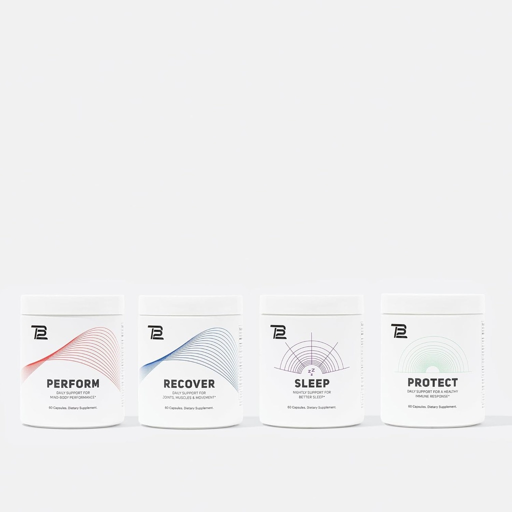 TB12 Premium Supplement Bundle - 수면 유지, 수행, 보호