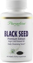 Paradise Black Seed Oil, 항 산화제, 면역 지원, 슈퍼 포텐, 울트라 순수, Vegan, 비 GMO, 글루텐 무료, 60 Softgels