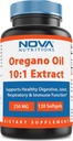 Nova Nutrition Oregano Oil 250 mg 10 : 1 추출물 - Non-GMO 및 글루텐 무료 - Oregano 알약의 기름 - 면역 지원 - 120 Softgels