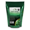 Zokiva Nutritionals - Nettle Leaf Tea Bags Mega Pack - 100 프리미엄 품질 편리한 유기농 허브 티백 - Resealable Stand Up Zip Lock 파우치에서 Caffeine-free 및 Vegan-friendly