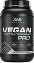 놀라운 근육 채식 단백질 분말 | 28 그램 단백질 | 34 서빙 | Zero Sugar | Yellow Pea Protein Isolate Supplement | Made in USA (3 Lb, Chocolate)
