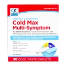 질 선택 일 & 밤 찬 최대 다 Symptom, 찬 & 유출 약, 고통 Reliever, Fever 흡진기, 기침 억제제, Nasal Decongestant, 24 시간 기복 차가운 맛 모자