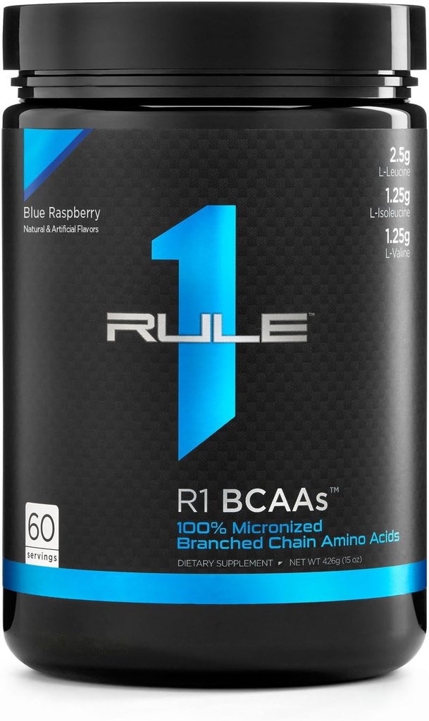 R1 Bcaa 60 Serv 블루 라즈베리, 432 그램