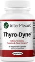 InterPlexus Thyro-Dyne - Iodine, Tyrosine & Thyroid Support- Gluten Free, Dairy Free, Soy Free - 60 캡슐 (30 인분)