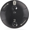Phonak Cerushield 용 보청기 필터, 휴대용 디스크 왁스 가드 블랙 보청기 필터 왁스 가드 Phonak Marvel & Phonak Paradise와 호환