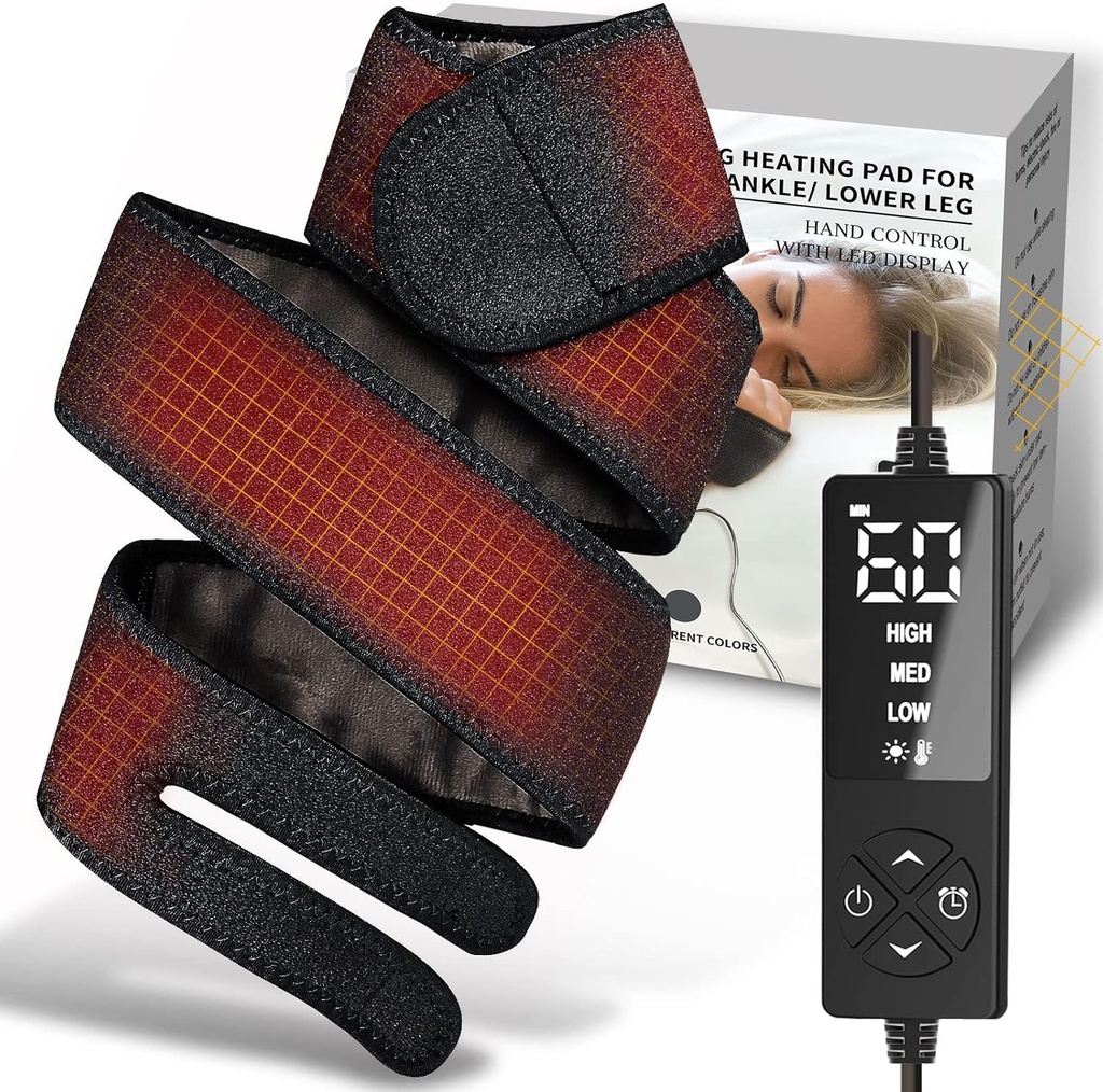 손 손목 팔 팔꿈치 고통 구호를 위한 긴 작은 난방 패드, Golfers Tennis 팔꿈치, Cubital Carpal 갱도, 무릎 합동 관절염 다리 발목 재배자 Fasciitis, Achilles Tendonitis를 위한 가열된 포장