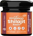 남자 & 여자를 위한 순수한 Himalayan Shilajit 수지, 85+ 추적 무기물, 에너지 부스트 & 면역 지원, Himalayan 수지 Ayurveda 제품을 위한 75%+ Fulvic 산 - 1.06 oz