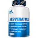 Evlution 노화 방지 Trans Resveratrol 보충교재 영양 Immune와 심장 건강을 위한 250mg Trans-Resveratrol에서 250mg trans-Resveratrol를 가진 최고 산화 방지제 보충교재