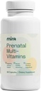 여성용 MIRA Prenatal Multi-Vitamins, Folate & Choline, 전, 동안 보충, 그리고 포스트 임신, 당신의 임신 지원 & 태아 발달, 60의 캡슐 (30의 서빙), 1 팩