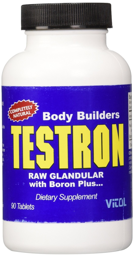 Vitol 바디 빌더 Testron 정제, 90-Count 병