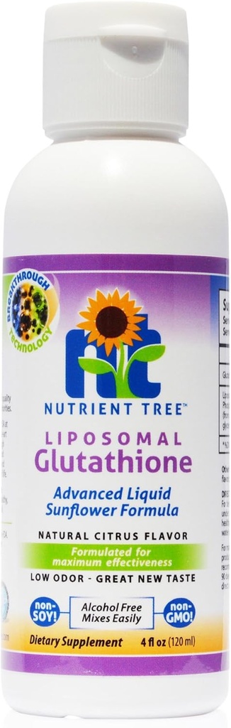Liposomal 글루타티온 | 신형제 | Non-Soy Non-GMO | 미국제