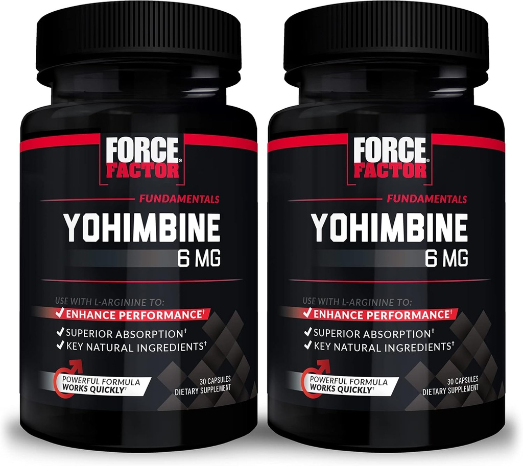남자를 위한 포위 인자 Yohimbine 보충교재, 고성능을 강화하기 위하여 우량한 흡수를 가진 Yohimbe Bark 추출물, 열쇠 자연적인 성분을 가진 6mg Yohimbine Bark 알약, 30의 조사 (2의 포장)