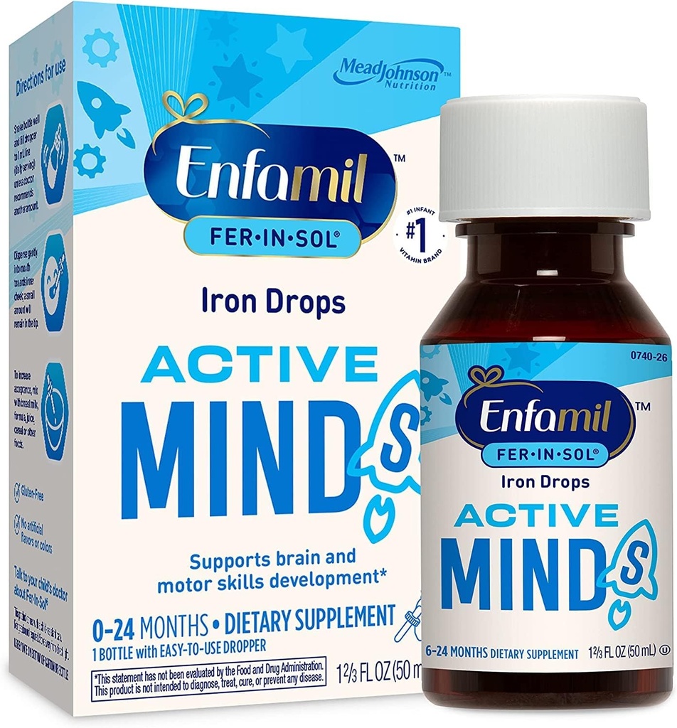 Enfamil Fer-in-Sol 드롭 50 mL