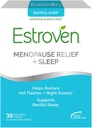 Estroven SLEEP COOL + CALM | Menopause Relief Dietary Supplement | 에스트로겐 무료** | 도움은 뜨거운 섬광 & 밤 땀을 감소시킵니다* | 30의 모자