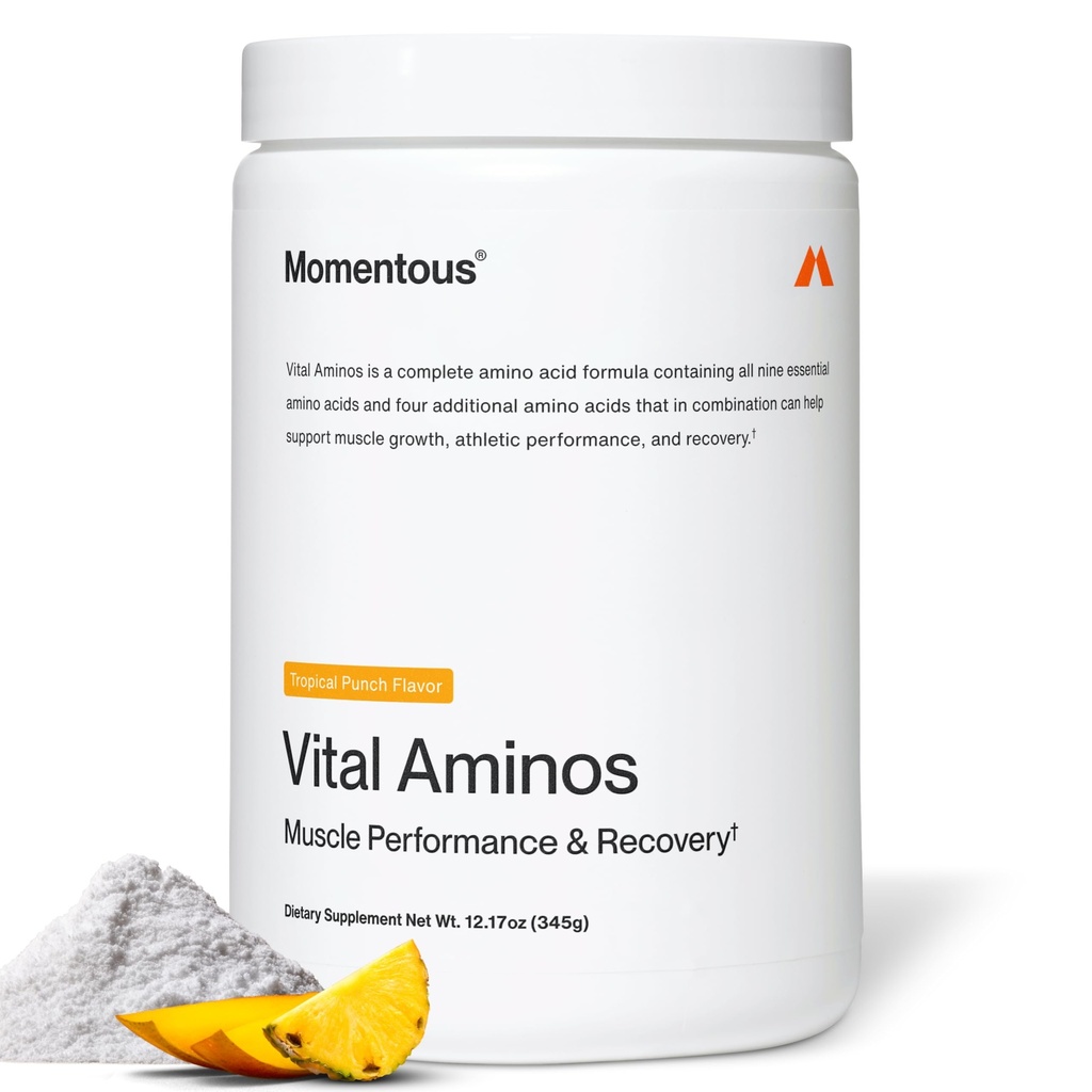 순간 Vital 아미노산 분말 보충교재 - BCAA & EAA - 열대 펀치 - 스포츠를 위해 증명되는 NSF - GMO & 글루텐 자유로운 - 30의 서빙 - 포장 May Vary