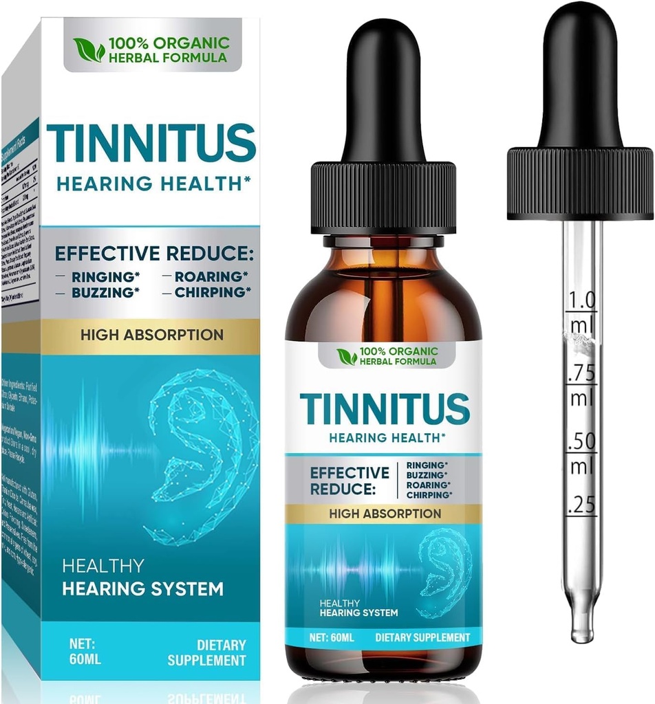 반지 귀를 위한 Tinnitus 기복, Cl에 의하여 기록되는 귀를 위한 자연적인 귀 반지 기복, 여자 남자를 위한 귀 소음을 감소시키십시오