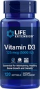 수명 연장 비타민 D3 5000 IU, 120 Softgels, 125mcg
