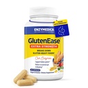 Enzymedica GlutenEase 여분 힘, 여자와 남자를 위한 진보된 글루텐 소화 효소, 구호 & 소화 건강, 30의 캡슐을 위한 빠른 행동 공식