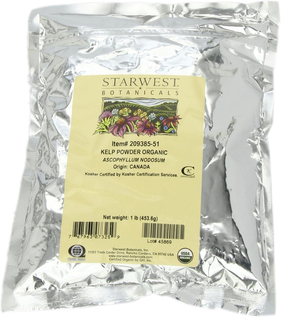 Starwest Botanicals 유기 켐프 분말, 1 파운드 (포장 3)