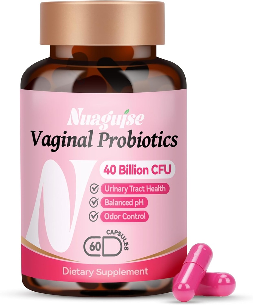 여성을 위한 질 Probiotics, 40 Billion CFU는 PH 균형, 유기 Prebiotics, Cranberry, 60의 캡슐을 가진 건강한 질 Odor & Urinary Tract 건강을 승진시킵니다