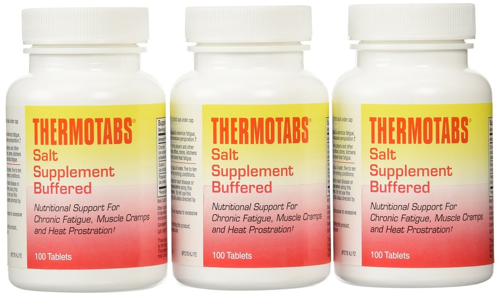 Thermotabs 각 버퍼 소금 탭, 3 팩