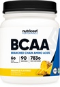Nutricost BCAA 분말 (Pineapple, 90 서빙) - 최적의 2 : 1 비율
