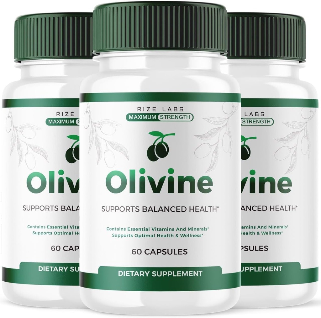 실험실을 rize (3 팩) Olivine 체중 감량 보충, 총 바디 웰니스 및 건강한 라이프 스타일을 위한 Olivine Superfood 캡슐, Leaner Physique, Olive Vine 리뷰 (180 캡슐)